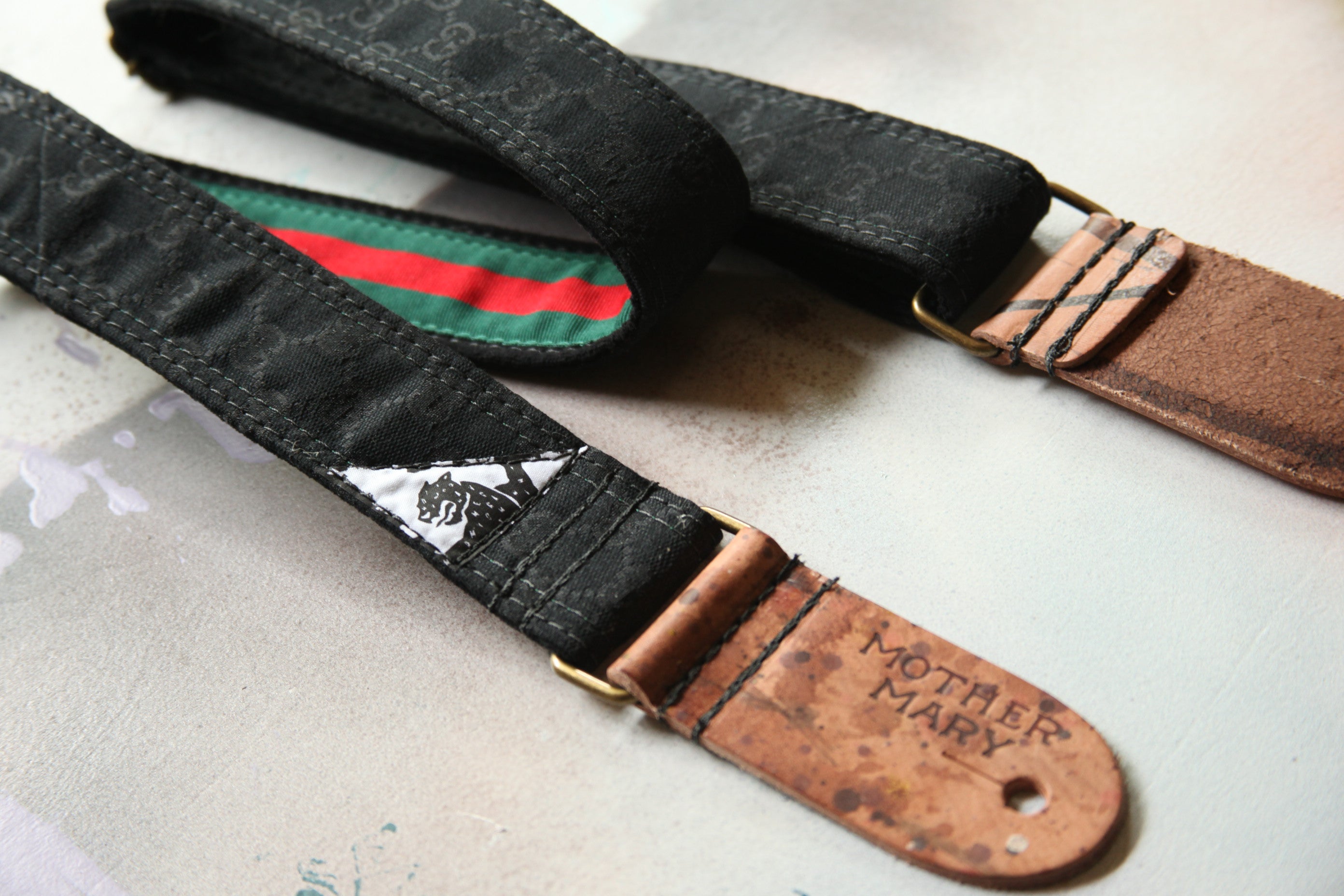 "Gucci” Guitar Strap