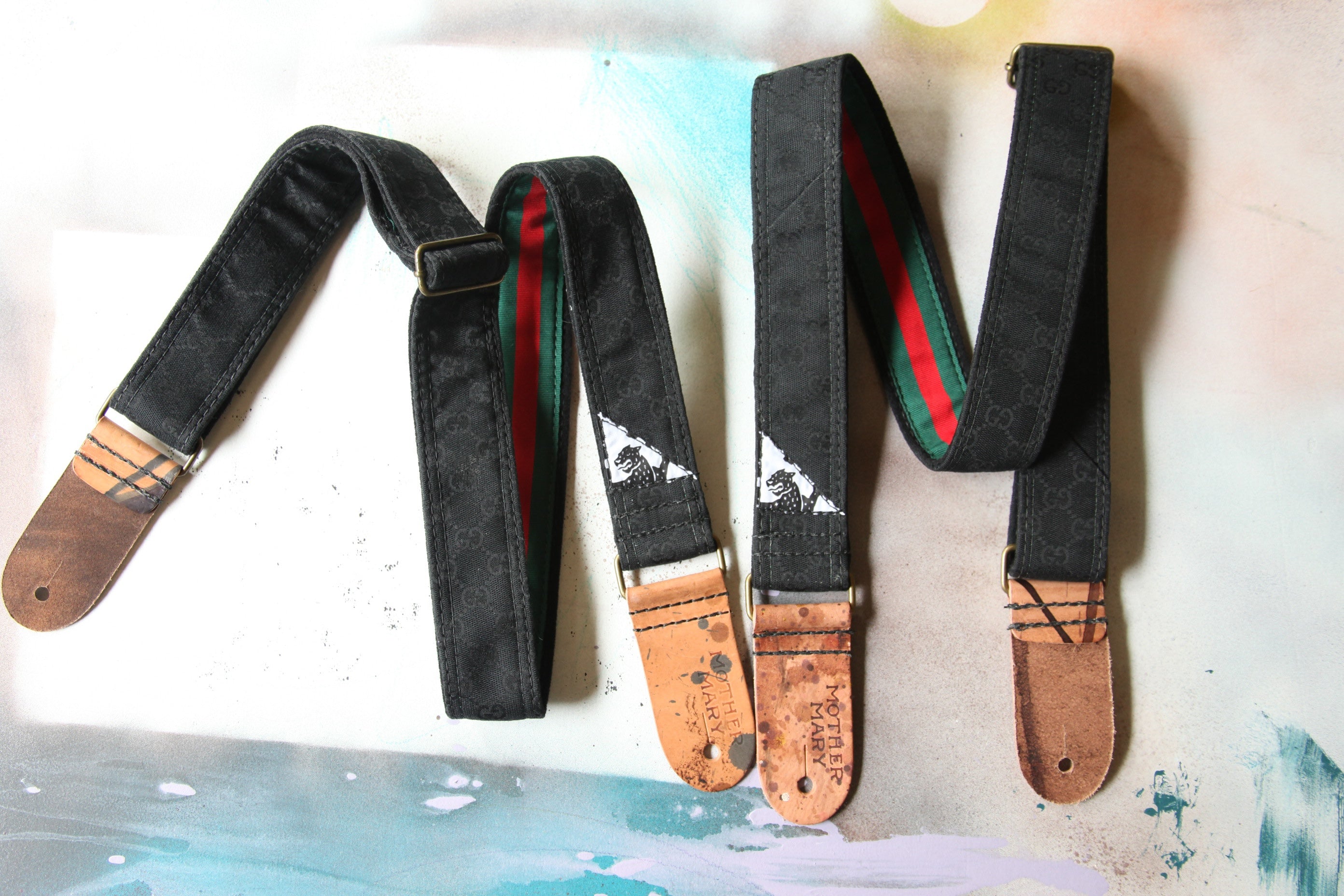 "Gucci” Guitar Strap