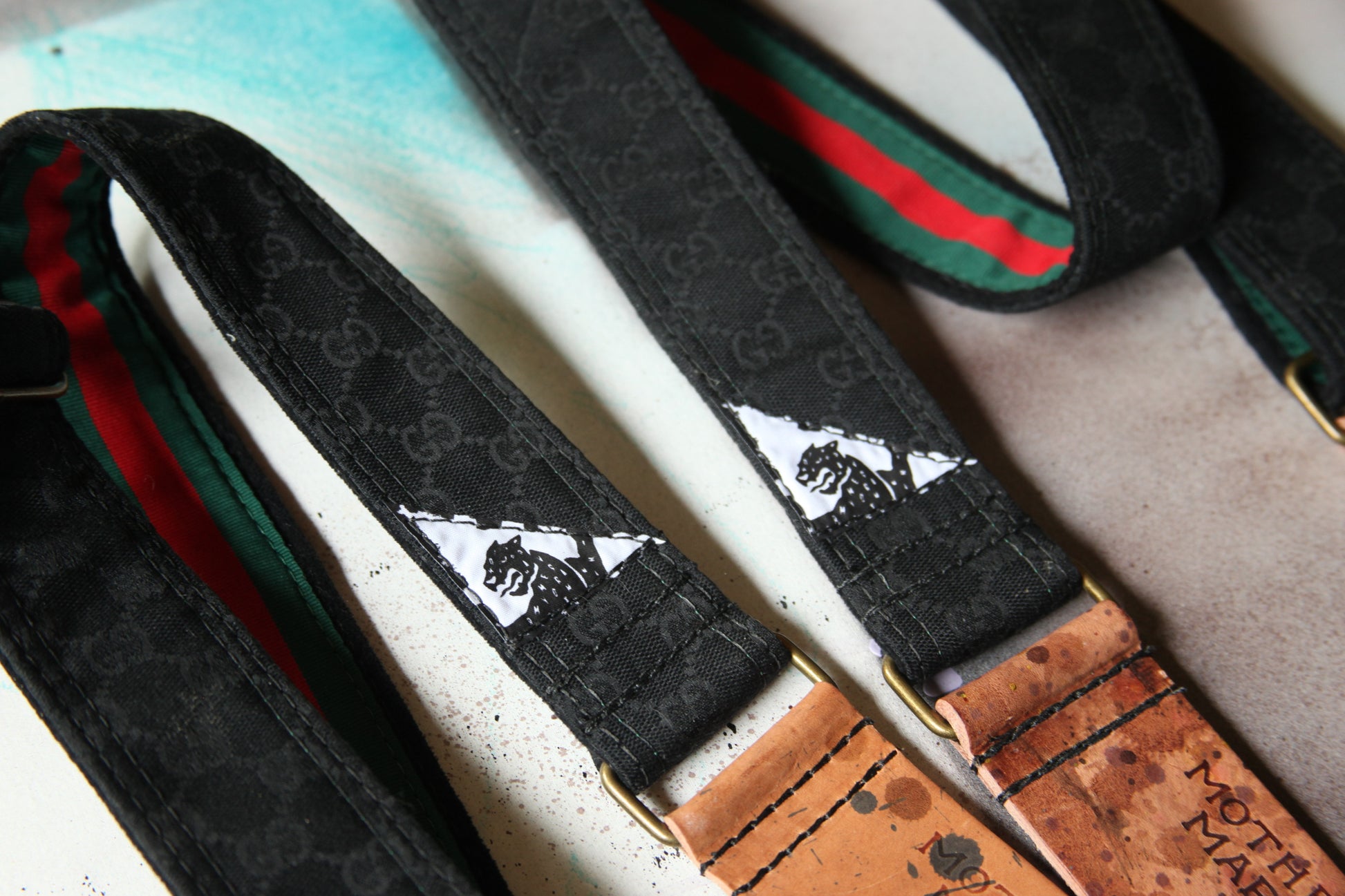 "Gucci” Guitar Strap