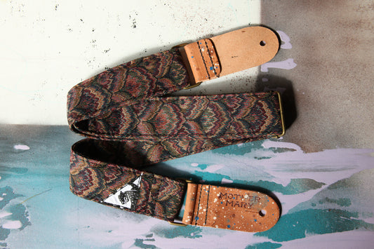 "Peacock” Guitar Strap