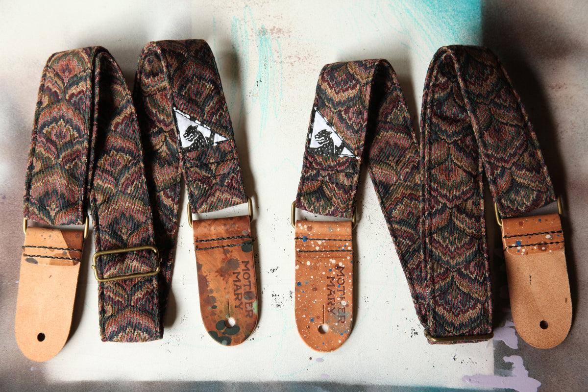 "Peacock” Guitar Strap