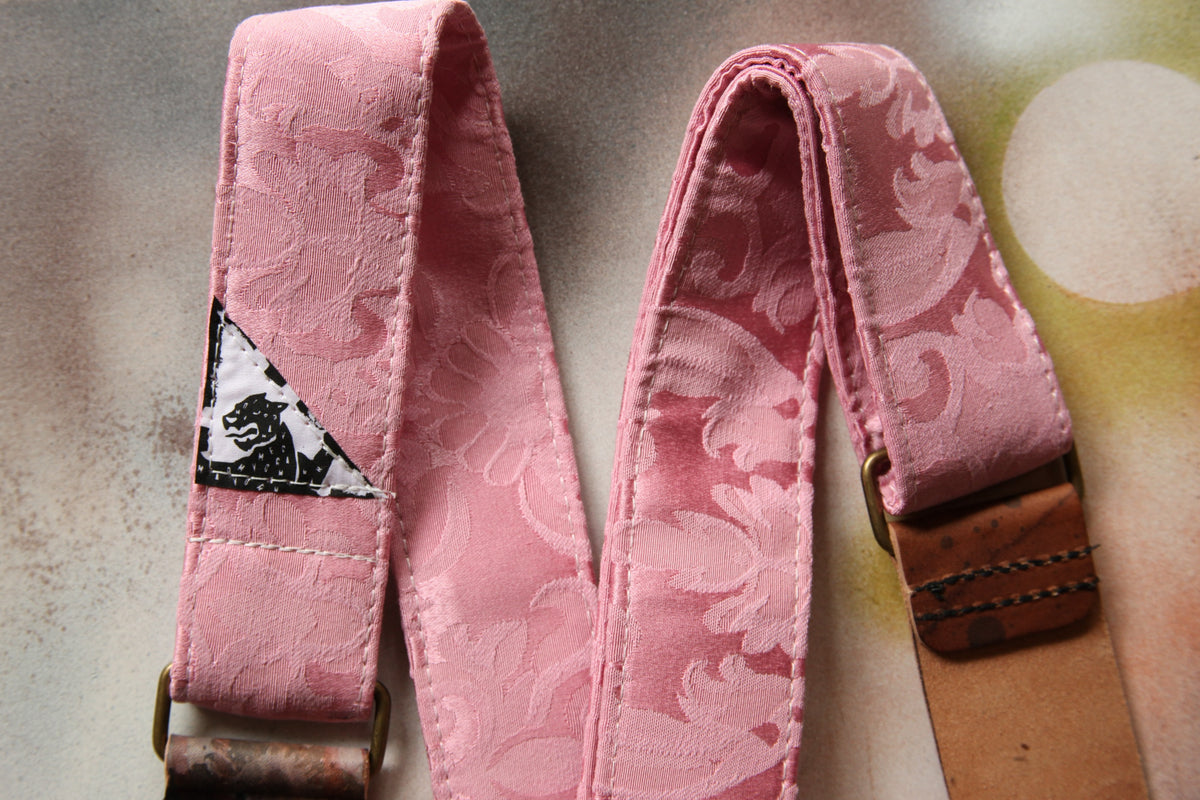 Granny Pink Guitar Strap