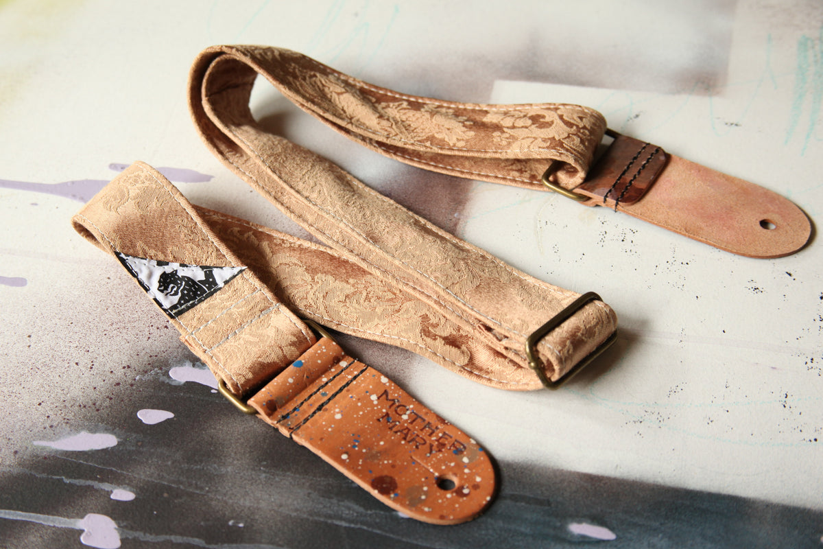 "Granny Gold" Guitar Strap