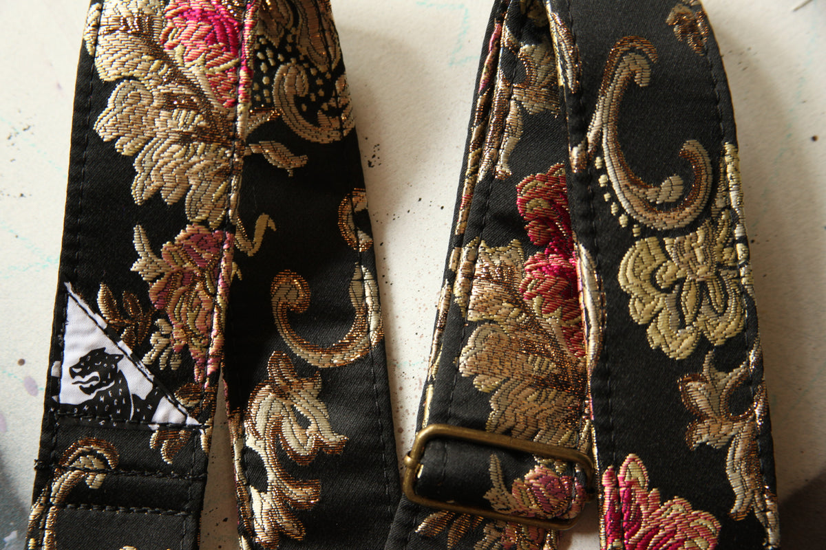 "Gothic Garden” Guitar Strap