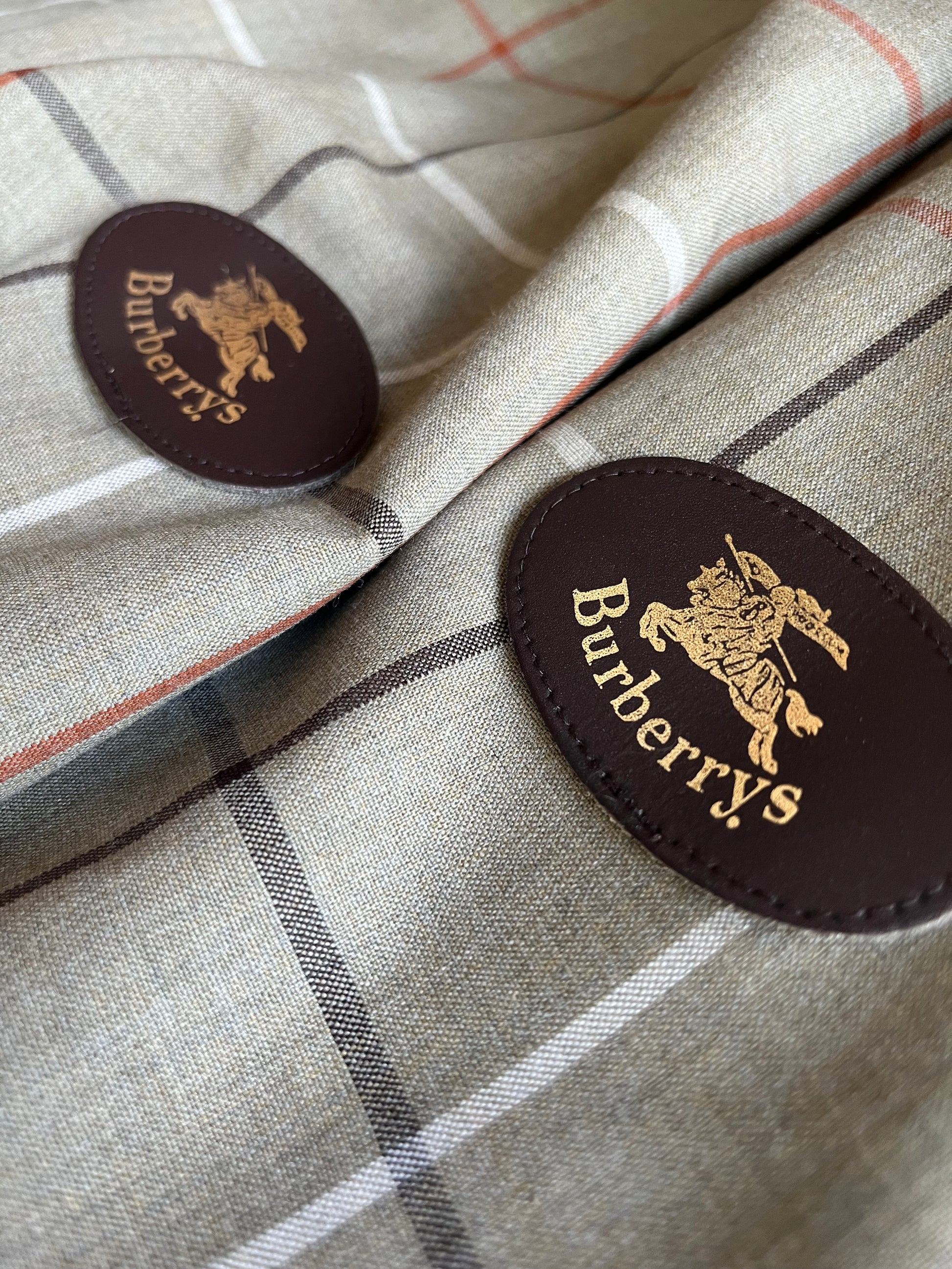 "Grandma Burberry” Guitar Strap