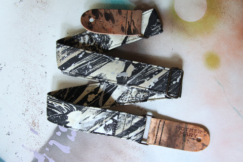 "Pollock" Guitar Strap