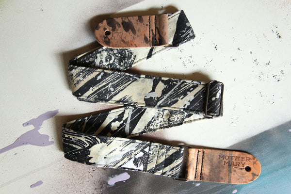 "Pollock" Guitar Strap