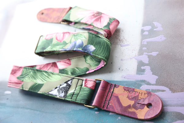 "In Bloom” Guitar Strap