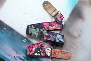 "Bellflower” Guitar Strap