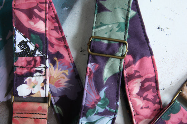"Bellflower” Guitar Strap