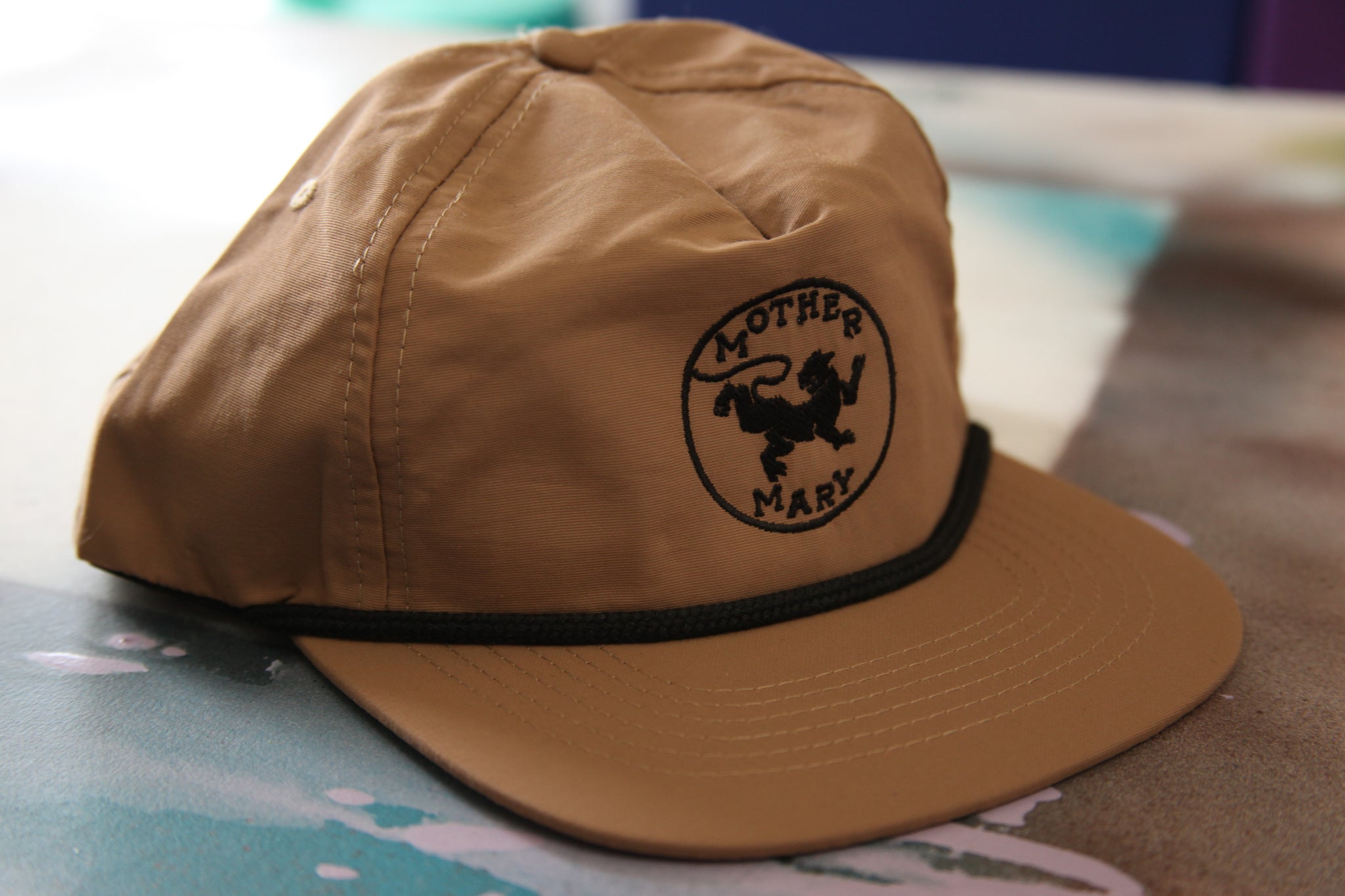 帽子 mary logo cap mary logo cap